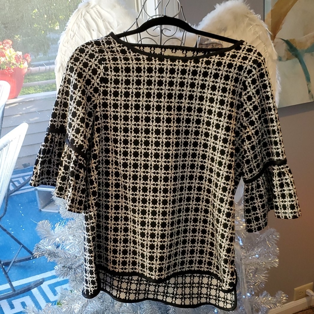 Max Studio 3/4 Length Sleeve Top